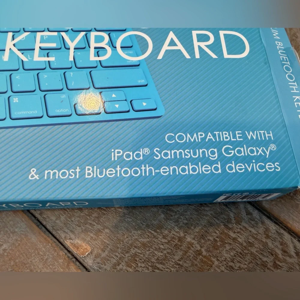 Hype Bluetooth Keyboard - Vibrant Blue